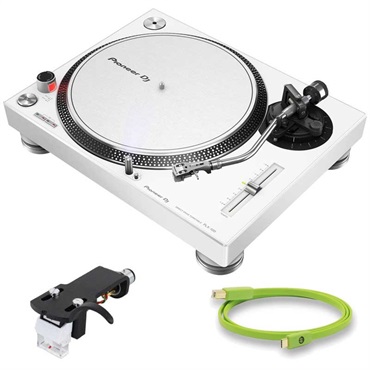 PLX-500-W アナログレコーディング初心者 SET【Pioneer DJ Miniature Collection プレゼント！】