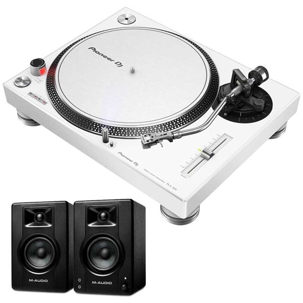 PLX-500-W + BX3スピーカー SET【Pioneer DJ Miniature Collection プレゼント！】の商品画像