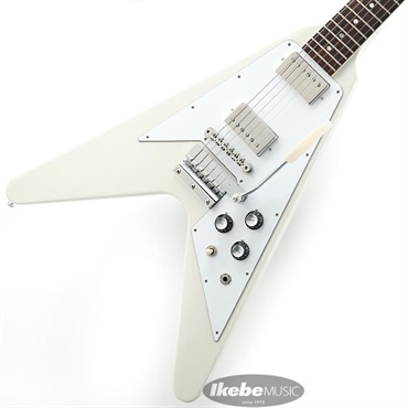 Japan Limited Run 1967 Mahogany Flying V Reissue w/ Maestro Vibrola Gloss (Polaris White)