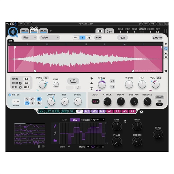 WAVES CR8 Creative Sampler(オンライン納品)(2時間以内に納品)