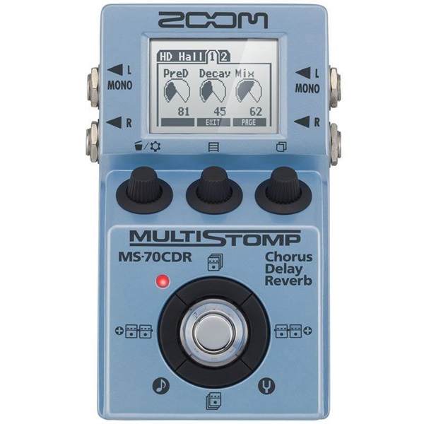 【ZOOM】MULTI STOMP MS-70CDR ver.2.1