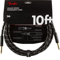 DELUXE SERIES CABLE 10feet S/S (BLACK TWEED)(#0990820092)