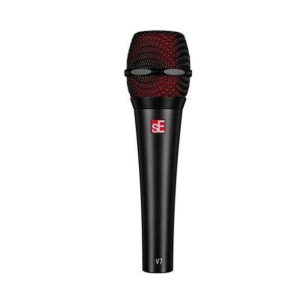 sE Electronics V7 Black(ブラック)(ダイナミックマイク)(スーパーカーディオイド)(ボーカルマイク)(超単一指向性)(エスイーエレクトロニックス)
