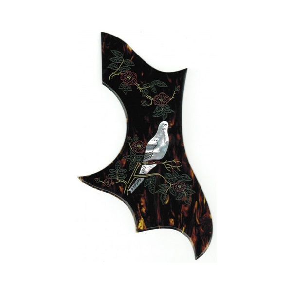 Birdland 【値下げ！！】【夏のボーナスセール】ピックガード DOVE Type インレイ (アクリル素材)