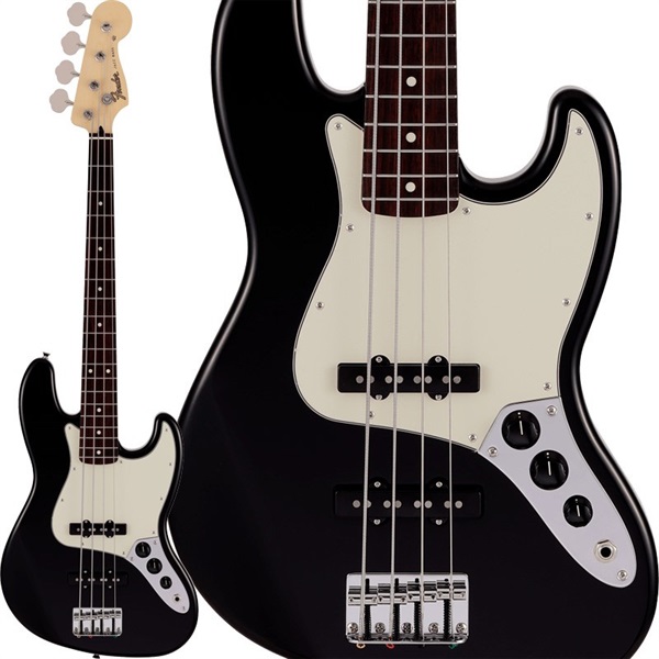 Junior Collection Jazz Bass (Black/Rosewood)の商品画像