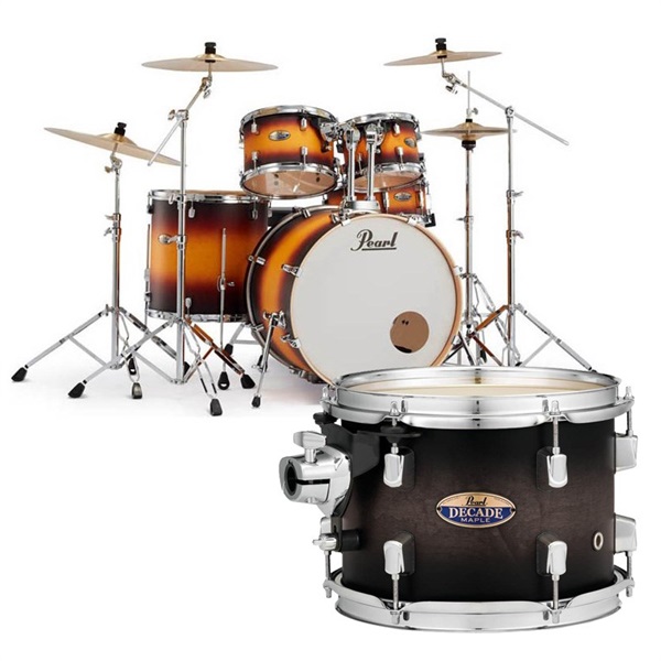 Pearl Decade Maple Ready Set Go シンバル付きドラムフルセット ～Two