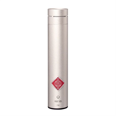 NEUMANN KM185 (超単一指向性)(ニッケル)(国内正規品・3年保証)(ノイマン)(コンデンサーマイク)
