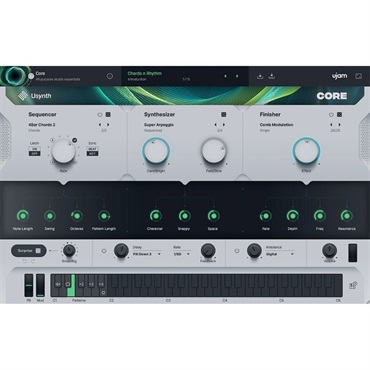 UJAM Usynth CORE (ユージャム)(ユーシンセ)(オンライン納品)(2時間以内に納品)