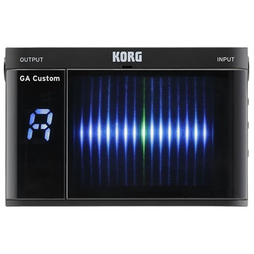 KORG GA Custom Black [CHROMATIC TUNER]
