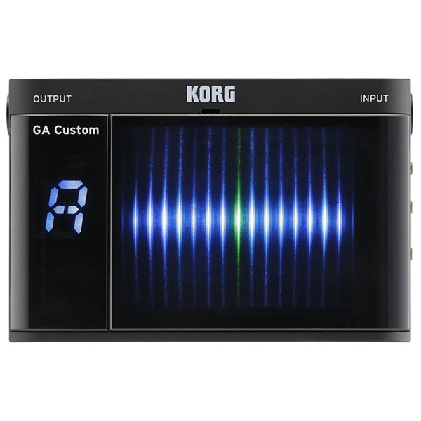 KORG GA Custom Black [CHROMATIC TUNER]