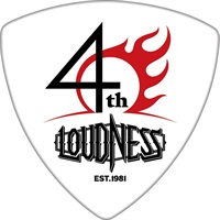 YM-PICK 40th Logo WH [LOUDNESS結成40周年記念シグネイチャー・ピック]×10枚セット
