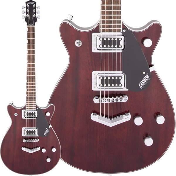 GRETSCH G5222 Electromatic Double Jet BT with V-Stoptail (Walnut