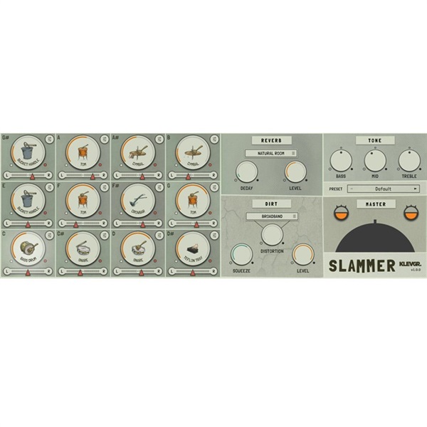 Klevgrand Slammer(ドラム・インストゥルメント)(オンライン納品)