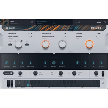 UJAM 【ユージャムBeatmaker and Usynth Sale！】Usynth DELUXE (ユージャム)(ユーシンセ)(オンライン納品)(2時間以内に納品)