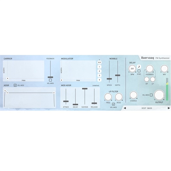 Klevgrand Baervaag(FM シンセサイザー)(オンライン納品)
