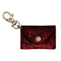 PICK POUCH PAISLEY (Red)