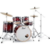 Decade Maple スタンダードサイズ ドラムフルセット w/SABIAN AA シンバルセット [DMP825S/C-D + AA-PFSET/M]【カラー：#261 Gloss Deep Red Burst】【お取り寄せ品】