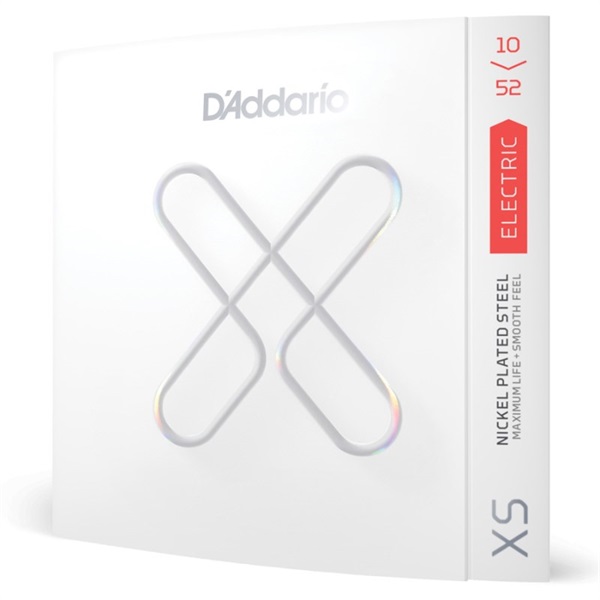 D’Addario XS Series Electric Guitar Strings (Light Top Heavy Bottom/10-52) [XSE1052]