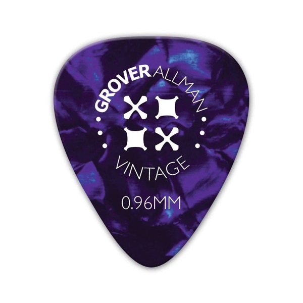 Grover Allman Vintage Celluloid Pro Picks 0.96mm [Purple] ｜イケベ楽器店オンラインストア