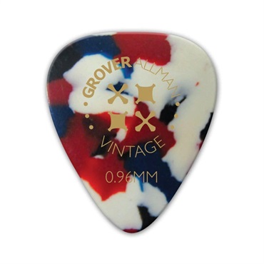 Grover Allman Vintage Celluloid Pro Picks 0.96mm [Confetti]