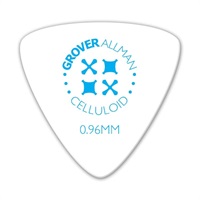 Celluloid Large Triangle Pro Picks 0.96mm [White] ｘ10枚セット