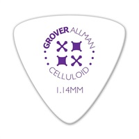 Celluloid Large Triangle Pro Picks 1.14mm [White] ｘ10枚セット
