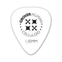 Celluloid Standard Pro Picks 1.35mm [White]