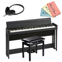 C1 Air WBK(純正ピアノイス(PC-300BK)セット・お手入れクロス付)(ヘッドホン付属)(沖縄・離島別途見積り、代引不可)