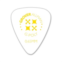 G-Poly(TM) ISO Shape Pro Picks 0.65mm(White)