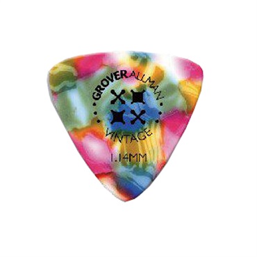 Grover Allman Vintage Celluloid Large Triangle 1.14mm (Rainbow)
