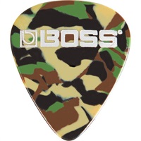 Celluloid Guitar Picks (CAMO/Medium) ×10枚セット