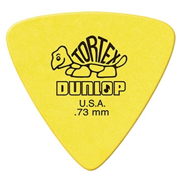 431R Tortex Triangle Picks 0.73mm (Yellow)