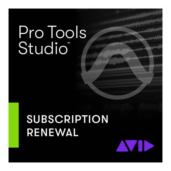 Pro Tools Studio 年間サブスクリプション(更新)(9938-30003-50)(オンライン納品)(代引不可)の商品画像