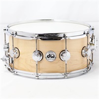 Collector's Steam Bent Solid Maple Snare Drum 14×6.5 - Natural Satin [DW-SL1465SD/SO-NAT/C]【お取り寄せ商品】