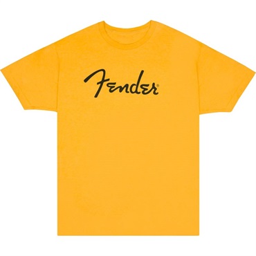 FENDER SPAGHETTI LOGO T-SHIRT BUTTERSCOTCH BLONDE（XLサイズ）