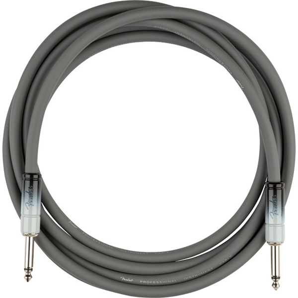 Fender USA Ombre Series Instrument Cable 10feet (Silver Smoke)(#0990810248)
