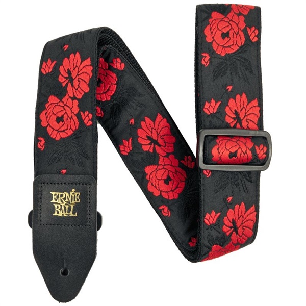 ERNIE BALL Tango Rose Jacquard Strap [#P05335] ｜イケベ楽器