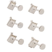 Vintage-Style Strat/Tele Tuners， Nickel（#0047912049）