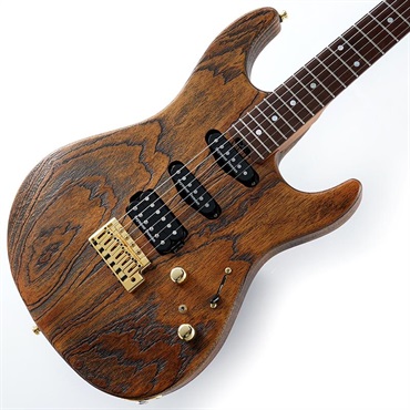 最新人気 ESP Experimental Series SNAPPER-AS Driftwood Natural w/Black ギター