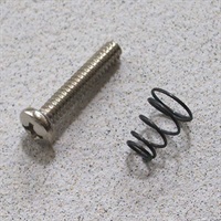 Single P/U height screws inch Nickel［477］