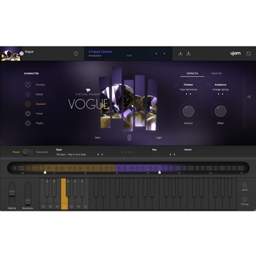UJAM 【ユージャムスプリングセール！】Virtual Pianist VOGUE (ユージャム)(ヴァーチャルピアニスト)(オンライン納品)(2時間以内に納品)