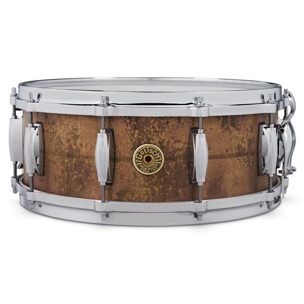 Keith Carlock Signature Snare Drum - 2mm Antique Aged Brass 14×5.5 [GAS5514-KC]の商品画像
