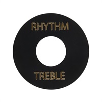 Toggle Switch Washer (Black/Gold Imprint) [PRWA-010]