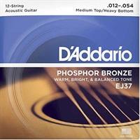 Phosphor Bronze 12-54 Medium Top/Heavy Bottom 12-String EJ37 【箱ボロ超特価】