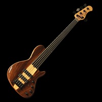 CustomShop 24-Fret Single Cut Bass Fretless 5-String (Brazilian Rosewood Top)