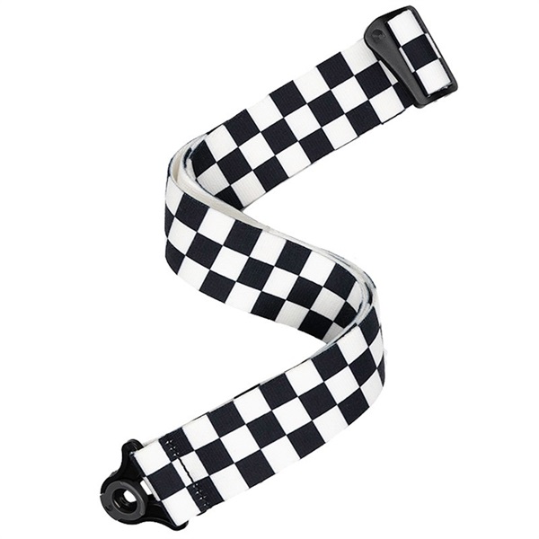 Auto Lock Guitar Strap［50BAL13/Skater Checkerboard BK/WH］の商品画像