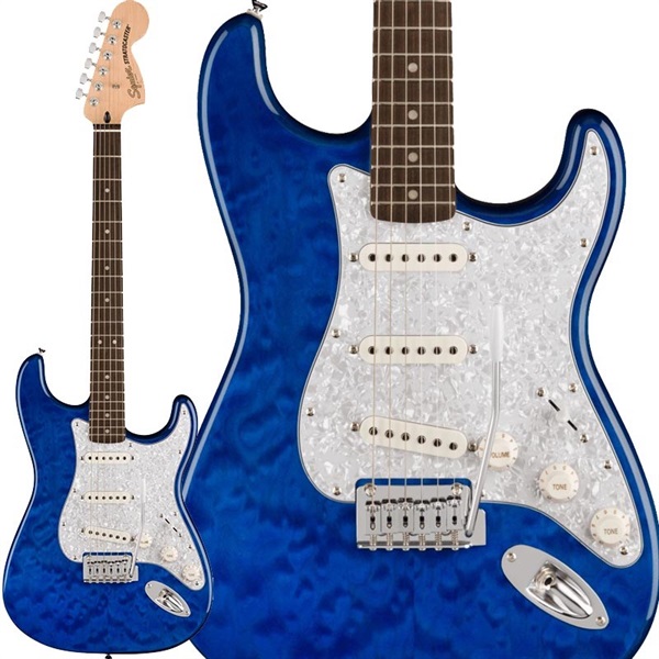 Affinity Series Stratocaster QMT (Sapphire Blue Transparent)[国内イケベ独占販売！]の商品画像