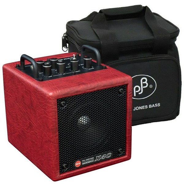 PJB（Phil Jones Bass） NANOBASS X4C (RED) w/専用キャリングケース