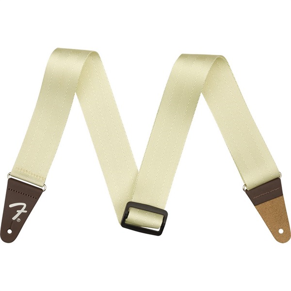 Fender USA 2 Am Pro Seat Belt Strap (Olympic White)(#0990642013