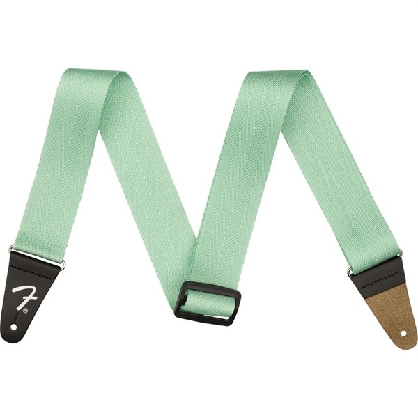 Fender USA 2 Am Pro Seat Belt Strap (Mystic Surf Green)(#0990642057)